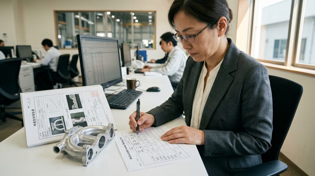 2026年最佳低壓鑄造供應商量化評分表打分示意圖